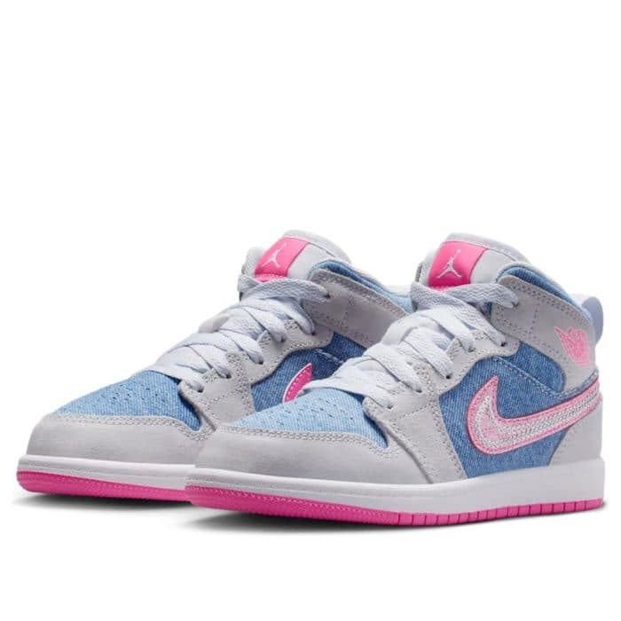 Nike Air Jordan 1 Mid SE ‘Denim Sequin’